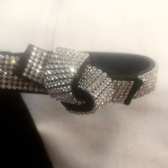 Christian Siriano Black Stiletto Sandal Special Occasion Shoes Size 8 1/2 - Picture 4 of 14